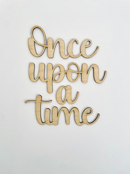 Once Upon A Time - Wall Script