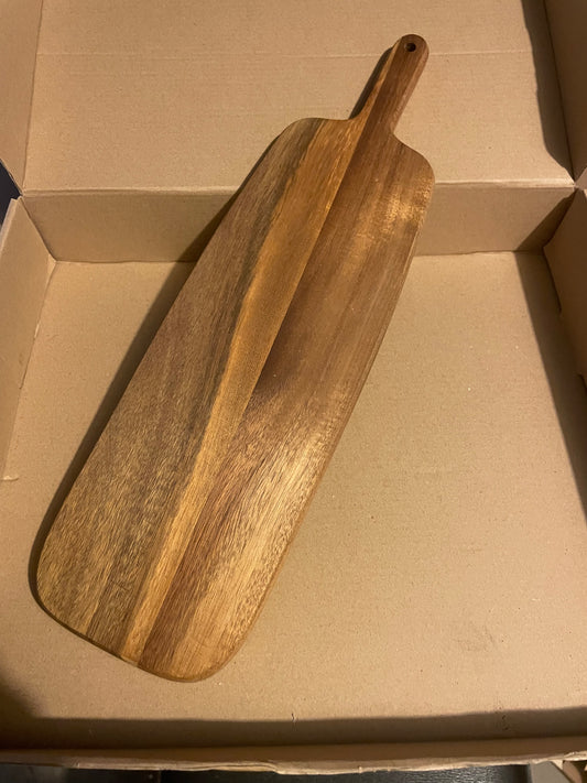 Acacia Wood - Narrow serving paddle